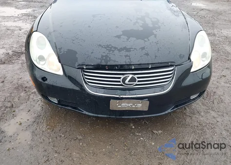 2005 Lexus Sc 430 z USA, uszkodzony, nr VIN JTHFN48Y950068820